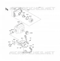 LENTE   ZGT00A 009976 para Kawasaki KLF300 1988