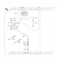 PIEZAS DE OPCIONES(COMPTEUR) para Kawasaki KLF300 1988