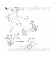 PROTECCIÓN para Kawasaki KLF300 1988