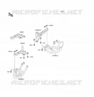 REPOSAPIÉS para Kawasaki KLF300 1988