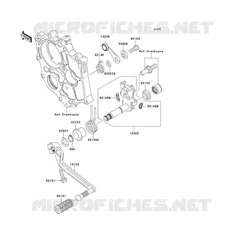CAMBIO Kawasaki MOTOS 650 2010 ER-6F ABS  EX650DAF