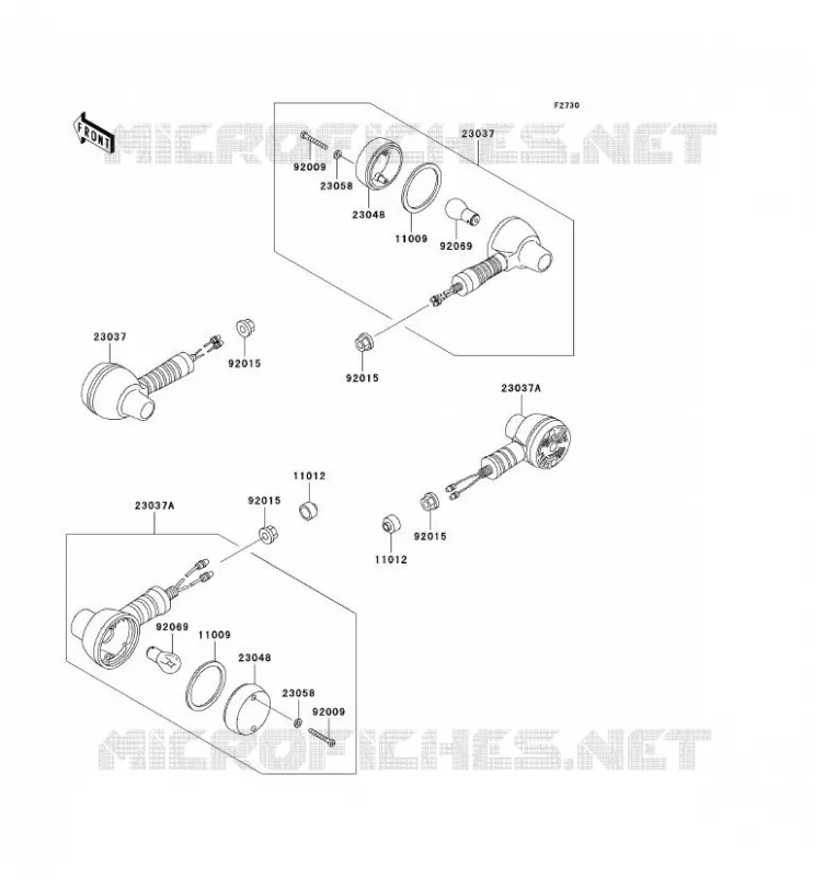 INDICADORES Kawasaki MOTOS 650 1999 KLR650  KL650-A13