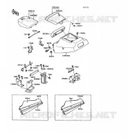 ASIENTO para Kawasaki KR-1 1989