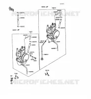 CARBURADOR para Kawasaki KR-1 1989