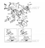 CUBIERTA para Kawasaki KR-1 1989