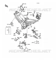 ELECTRO SOPORTE para Kawasaki KR-1 1989