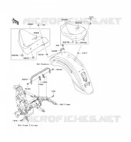 ASIENTO para Kawasaki VN1600 CLASSIC 2006