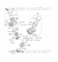 CILINDRO   PISTON para Kawasaki VN1600 CLASSIC 2006
