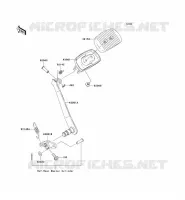 FRENO PEDAL   TORK ENLACE para Kawasaki VN1600 CLASSIC 2006