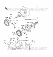 GENERADOR para Kawasaki VN1600 CLASSIC 2006