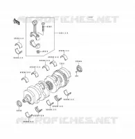 CIGÜEÑAL para Kawasaki VOYAGER XII 1998