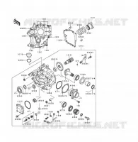 ENGRANAJE DELANTERO para Kawasaki VOYAGER XII 1998