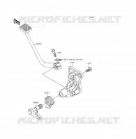 FRENO PEDAL   TORK ENLACE para Kawasaki VOYAGER XII 1998