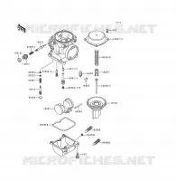 PIEZAS DE CARBURADOR para Kawasaki VOYAGER XII 1998