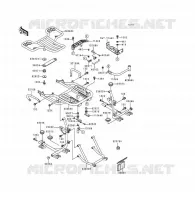 TRONCO SOPORTE DE ACCESORIOS para Kawasaki VOYAGER XII 1998