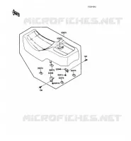 ASIENTO para Kawasaki VOYAGER 1988