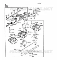 CARBURADOR para Kawasaki VOYAGER 1988