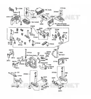 Conmutador   REFLECTORES para Kawasaki VOYAGER 1988