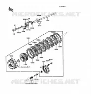 EMBRAGUE para Kawasaki VOYAGER 1988