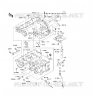 CAJA DEL CIGÜEÑAL(S) para Kawasaki ZZR600 1992