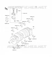 CIGÜEÑAL para Kawasaki ZZR600 1992