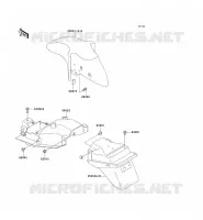DEFENSA para Kawasaki ZZR600 1992