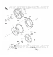 EMBRAGUE para Kawasaki ZZR600 1992