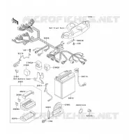 EQUIPO ELECTRICO para Kawasaki ZZR600 1992