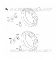 LLANTAS para Kawasaki ZZR600 1992