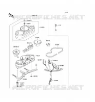 METROS para Kawasaki ZZR600 1992