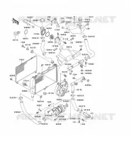 RADIADOR para Kawasaki ZZR600 1992