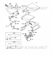 ASIENTO para Kawasaki ZXR750 1989