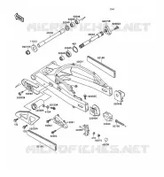 BASCULANTE para Kawasaki ZXR750 1989