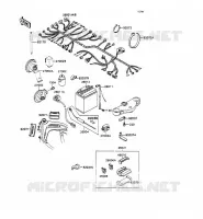 CHASIS EQUIPO ELÉCTRICO para Kawasaki ZXR750 1989