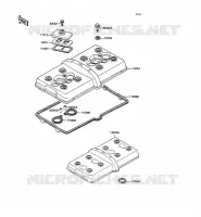 CULATA TAPA para Kawasaki ZXR750 1989