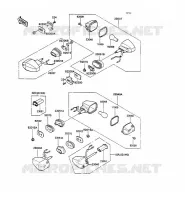 INDICADORES para Kawasaki ZXR750 1989