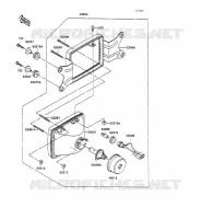 LENTE(S)(ST) para Kawasaki ZXR750 1989
