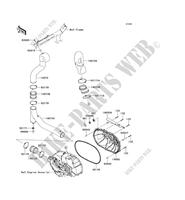 CUBIERTA DEL CONVERTIDOR para Kawasaki TERYX 4 750 4X4 EPS LE 2012