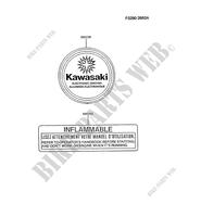 ETIQUETAS para Kawasaki TG MOTORS TG018D