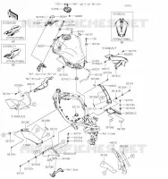 DEPÓSITO DE GASOLINA  900 kawasaki-motocicleta 2023 Z900 48