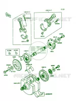 Crankshaft para Kawasaki Vulcan 1500 1999