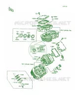 Cylinder Head Cover para Kawasaki Vulcan 1500 1999