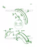 Fenders para Kawasaki Vulcan 1500 1999