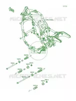 Frame Fittings para Kawasaki Vulcan 1500 1999