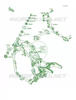 Frame para Kawasaki Vulcan 1500 1999