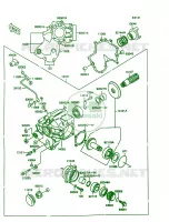 Front Bevel Gear para Kawasaki Vulcan 1500 1999