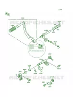 Gear Change Mechanism para Kawasaki Vulcan 1500 1999