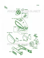 Labels para Kawasaki Vulcan 1500 1999