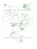 Seat para Kawasaki Vulcan 1500 1999