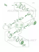 Turn Signals para Kawasaki Vulcan 1500 1999